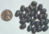 25 10x7x4mm Metallic Purple AB Pineapples